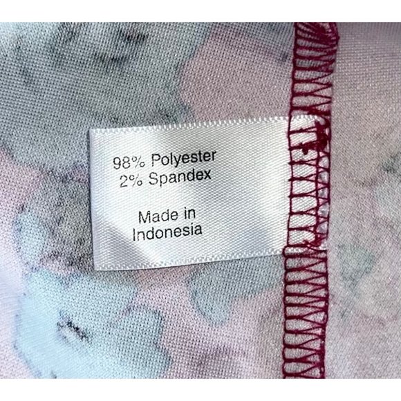 Lane Bryant Women’s Pink and Blue Plus Size Floral Shift Dress Size 18/20 - Picture 5 of 5